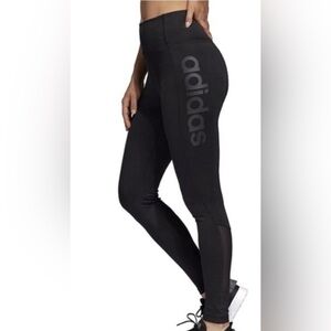 Adidas Women's Sleek Black Leggings